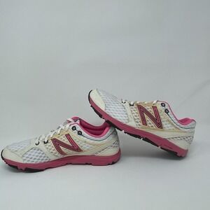New Balance 730‎ Womens 7 White Pink Acteva Lightweight Athletic Shoes Sneakers